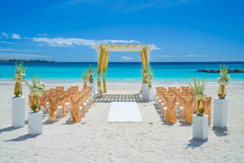 Beachfront Wedding 