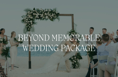 beyond memorable wedding package