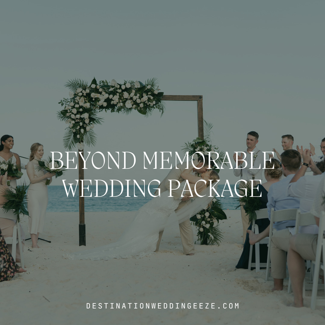 beyond memorable wedding package