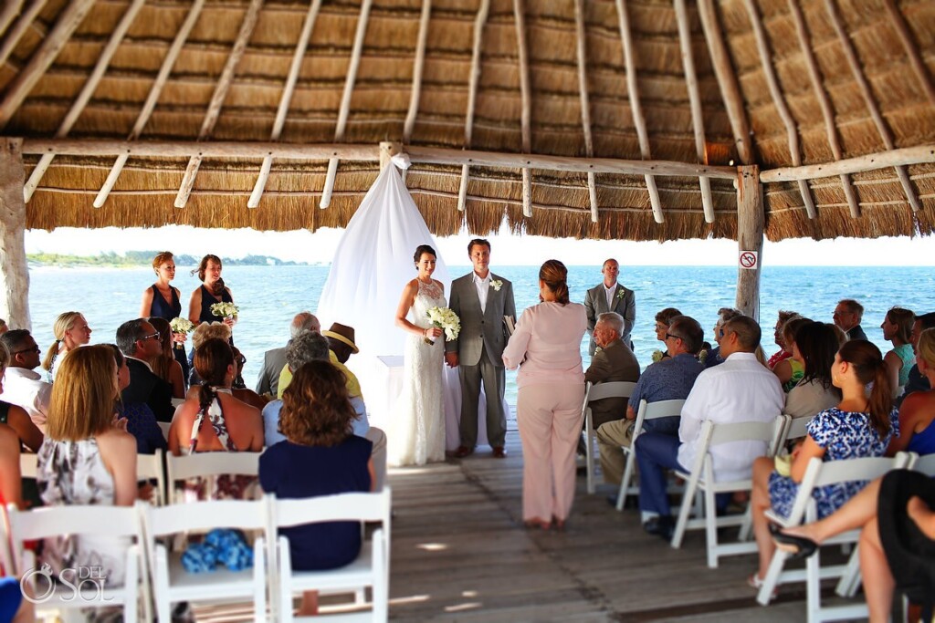 zoetry paraiso de la bonita - mexico - destination wedding - pier venue
