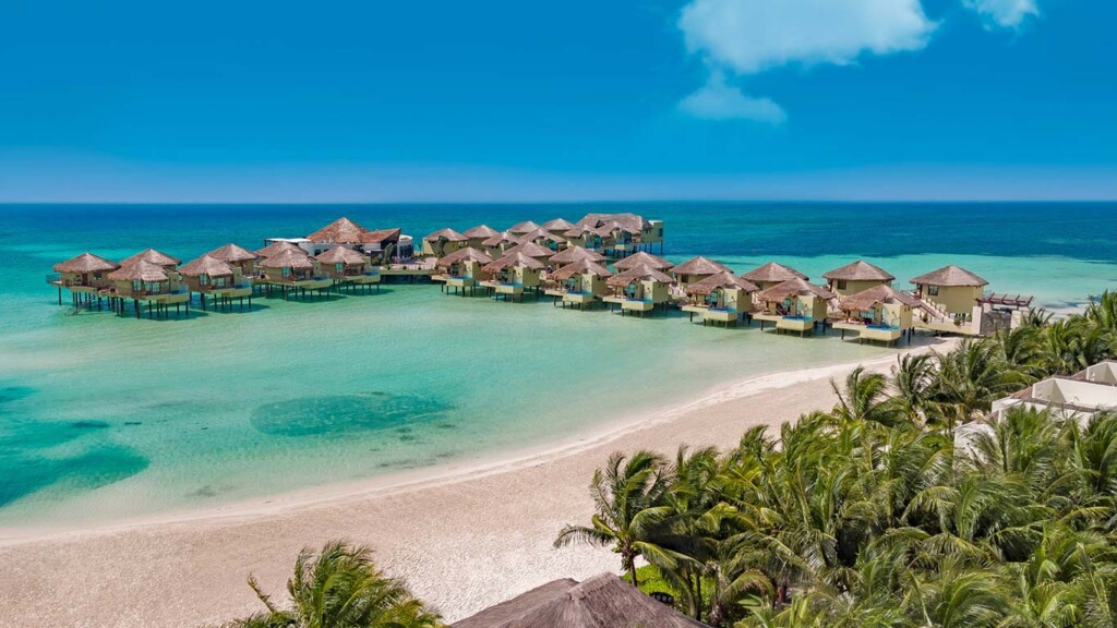 el dorado maroma | mexico | destination wedding | palafitos | overwater bungalow
