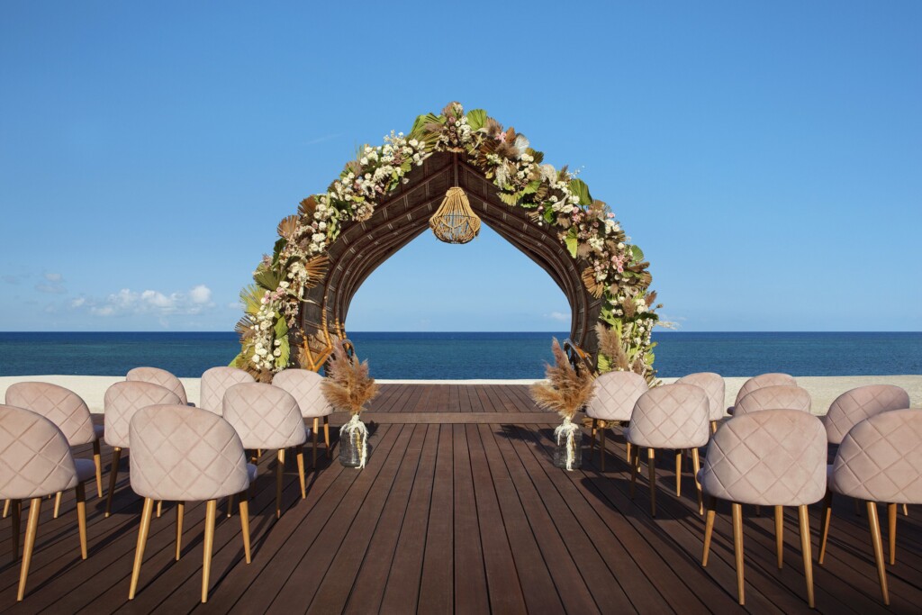 Dreams Playa Mujeres | destination wedding | terrace