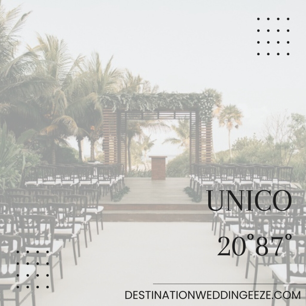 Unico 2087 | Best destination wedding all-inclusive package under $15,000