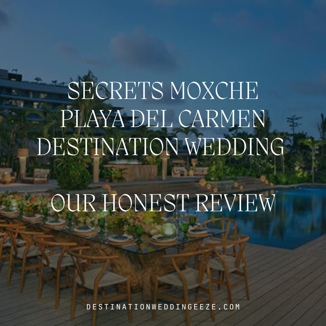 secrets moxche playa del carmen wedding