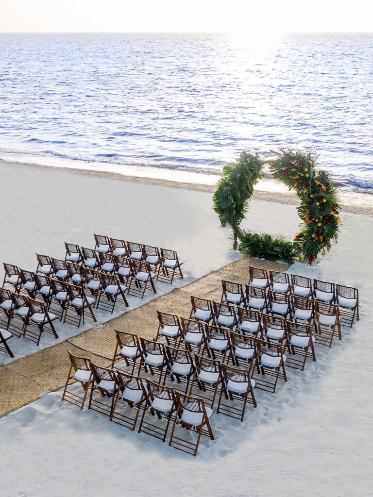 grand at moon palace beach wedding mexico